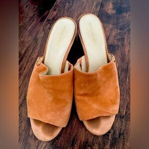 Women’s Cole HAAN Suede Mules size 7